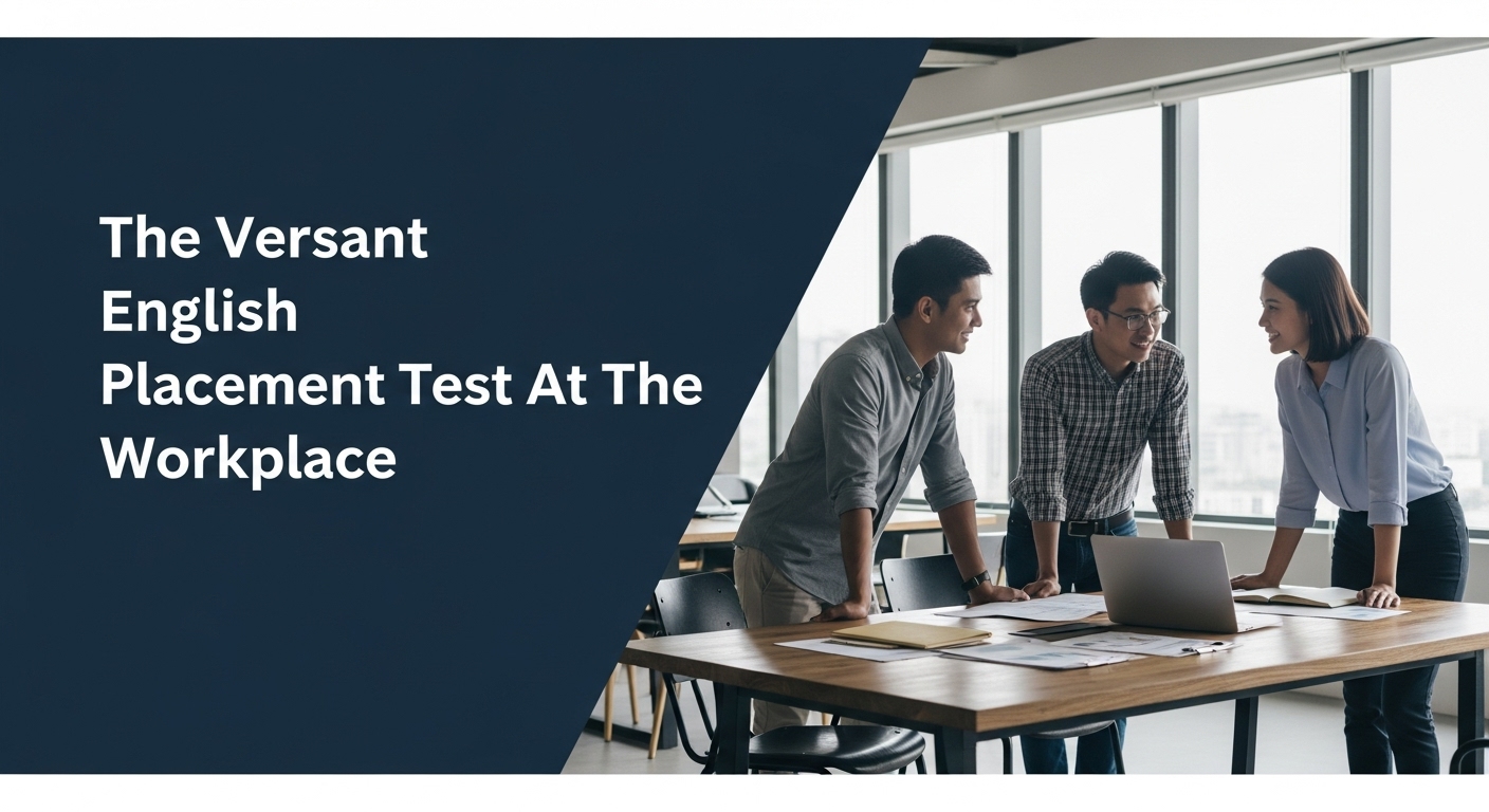 Versant Example The Versant English Placement Test At The Workplace | Eilmou