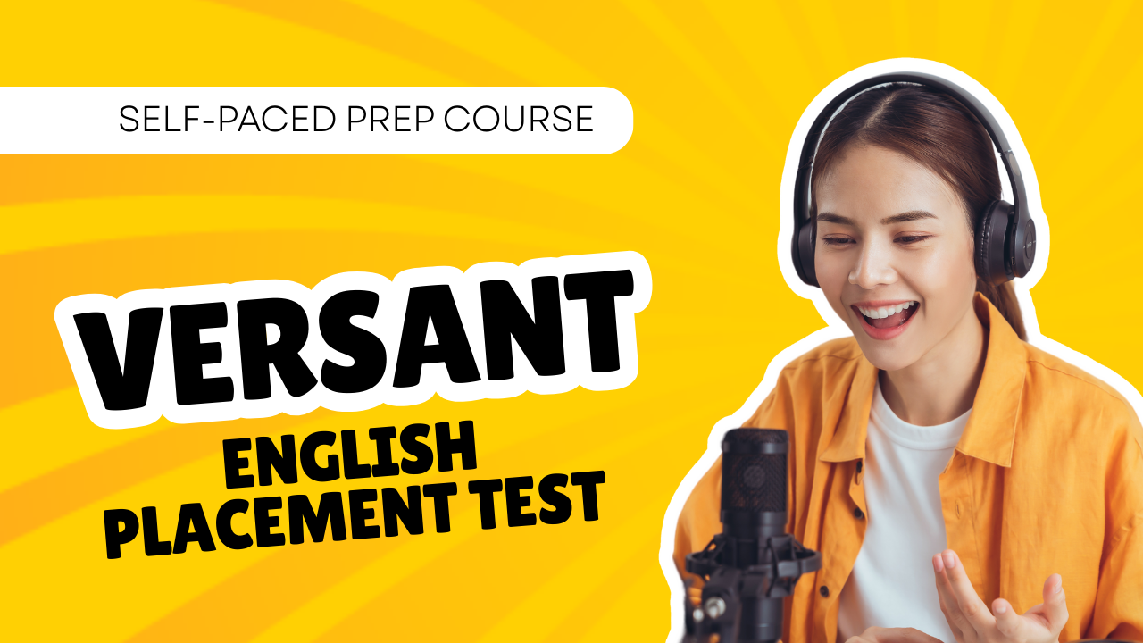 Preparation for the VERSANT English Placement Test | Eilmou